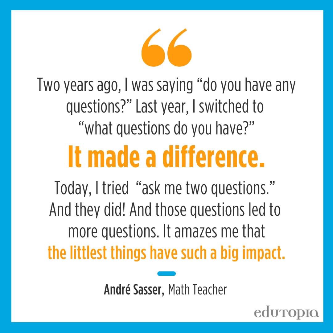 I like this strategy from <a href="/edutopia/">edutopia</a> !