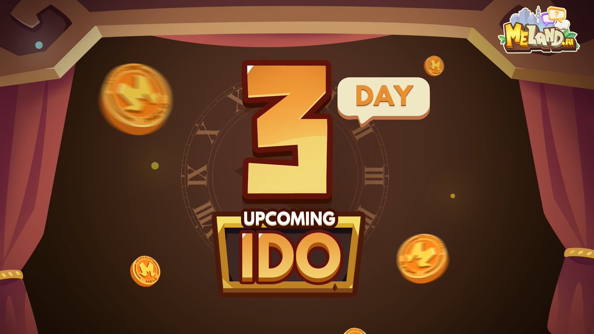 meland_ai's tweet photo. ⌛ONLY 3 DAYS LEFT TO IDO!!⌛

✅Save the #Meland  IDO dates:
🗓 BSCStation: 6th December UTC
🗓 Binstarter: 6th December UTC
🗓 Poolz: 7th December UTC

 #IDO #Gamefi #Metaverse https://t.co/Zf0HEpP2C3