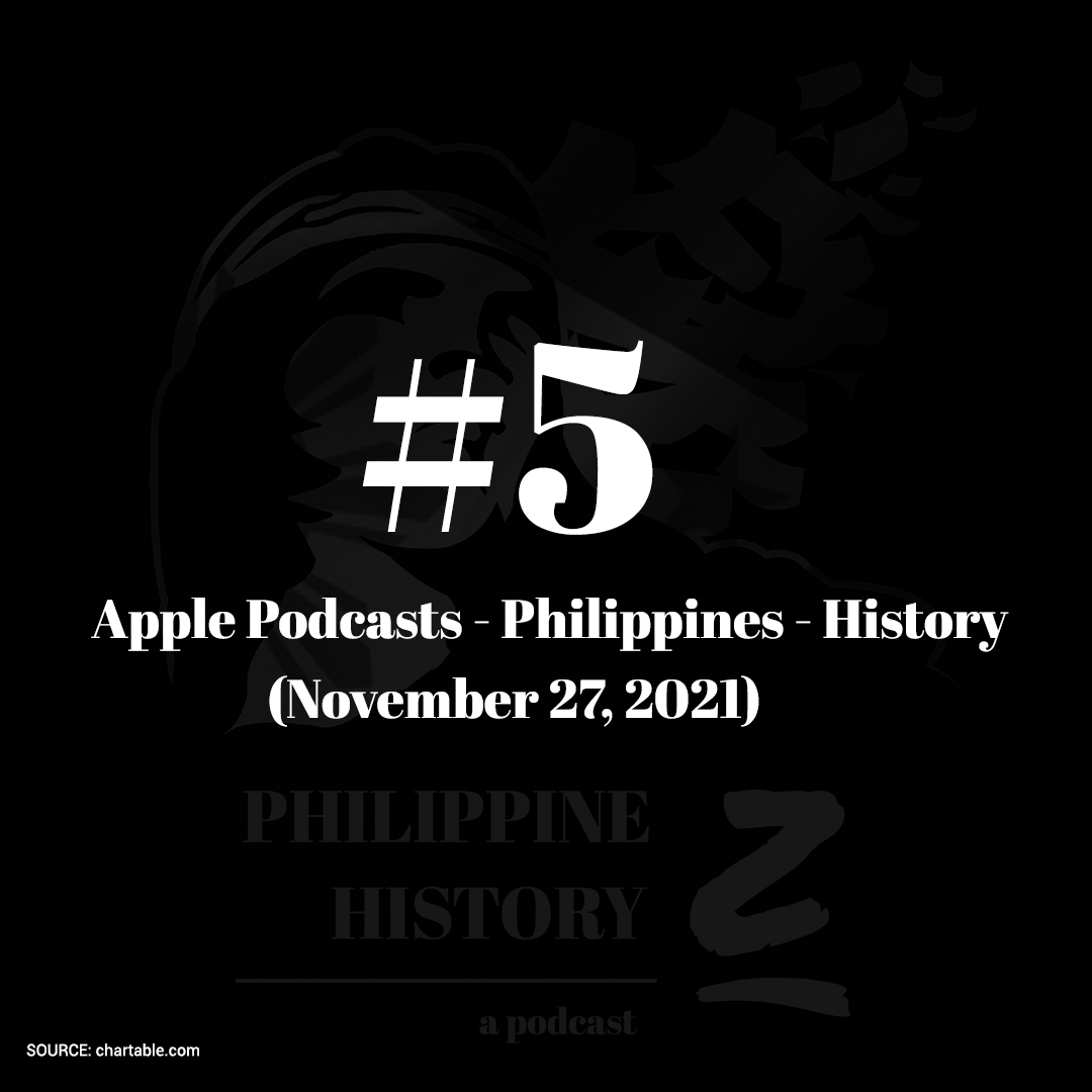 phzpodcast's tweet photo. Once again we would like to give a very big thank you to all of our listeners for making the podcast a huge success! 😀

#History #podcast #PinoyPodcast #PhilippinePodcastDirectory #HistoryPH #Kasaysayan #Philippines https://t.co/109cNcePq3