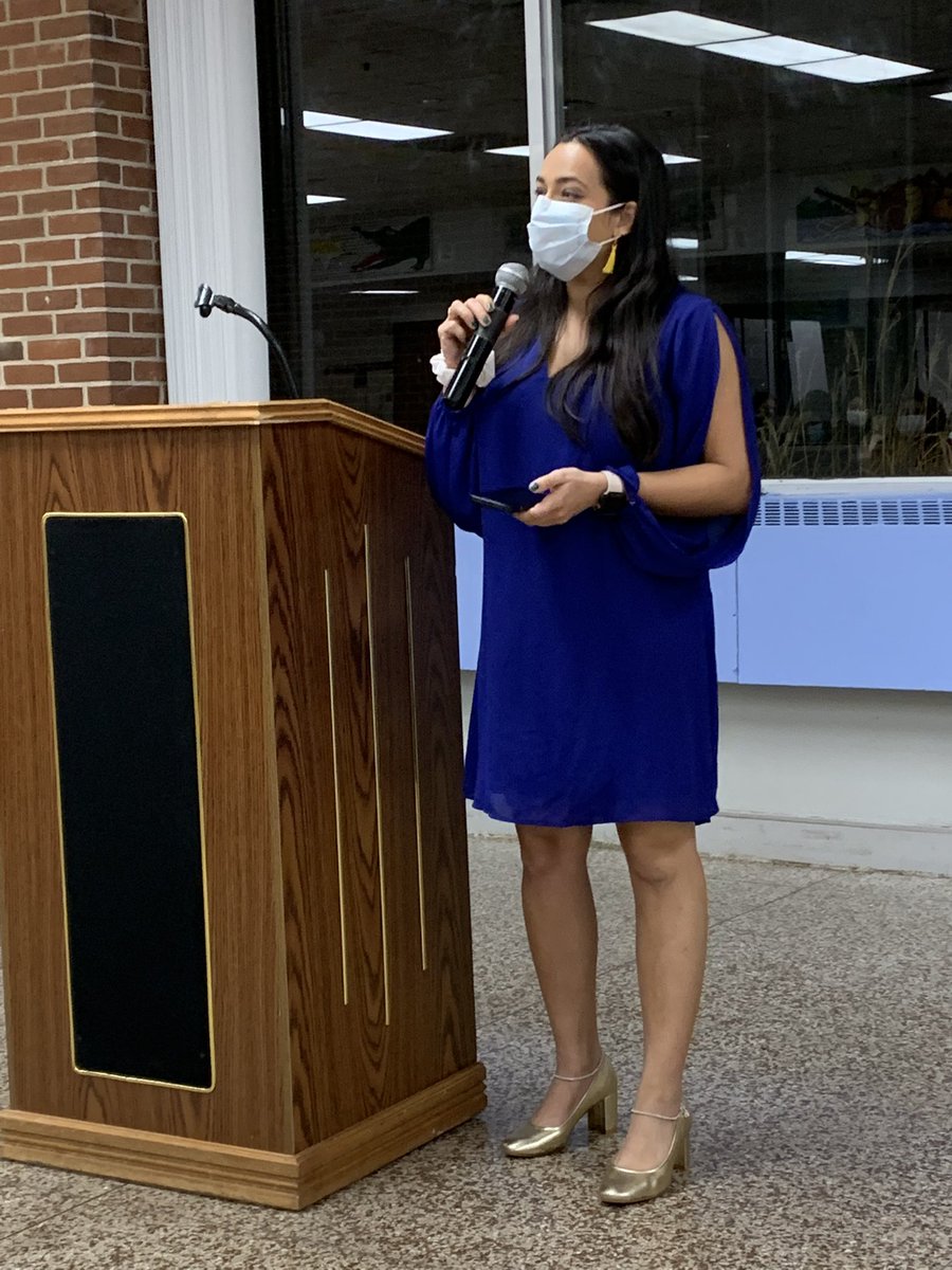 BlakeCarole's tweet photo. Proud of our new Science National Honor Society members at PHHS! Thanks to Dr. Brenda Shah for joining us! @Hall_Pride https://t.co/szGtM8u4vu