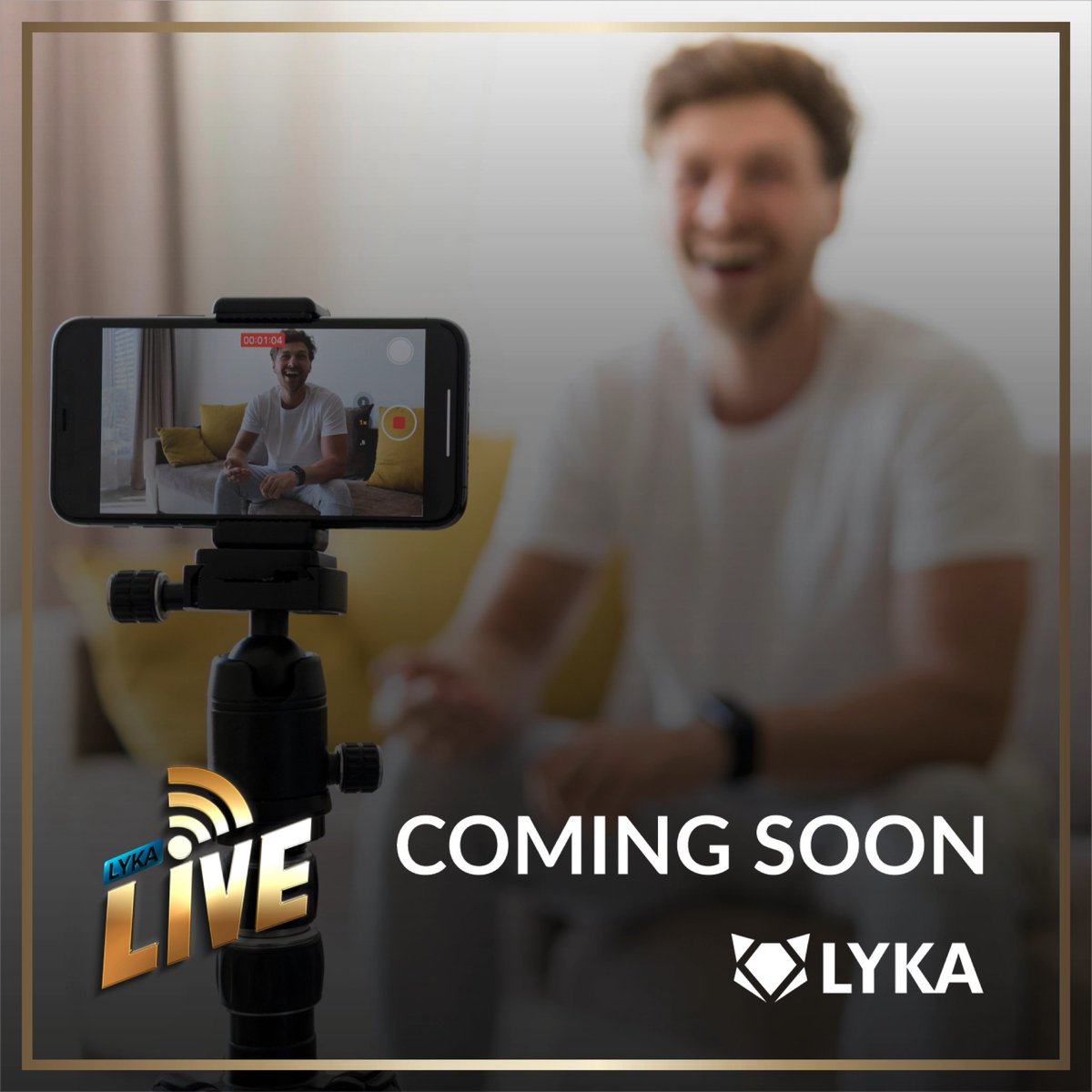 You're going live in 3...2...1...