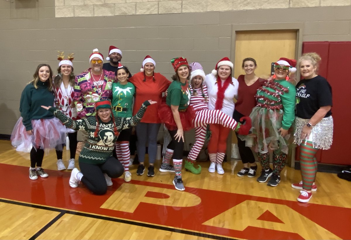 MECHS_Principal's tweet photo. You know Duncan and Bowers 
And Raabe and Rundberg
Gregersen and Smith
And Lee and Hudson
James and Bochat
And While and Phelps
But, do you recall
The most famous reindeer of all?
#peprally #teacherswhodance #goPanthers #mostspirited @Supt_comalisd https://t.co/6ZF5QDNJns