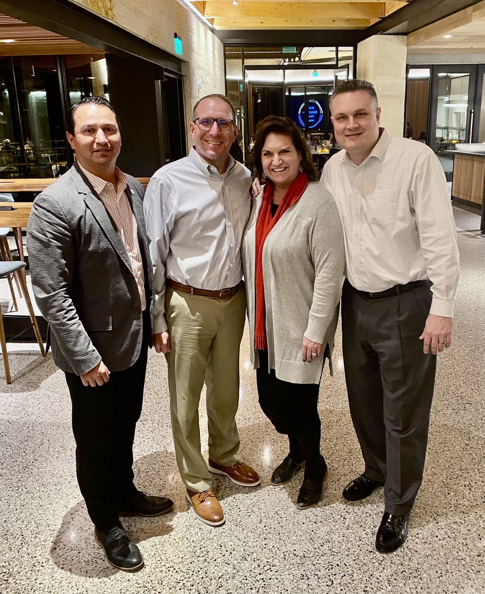 We were all in the <a href="/tasanet/">TASAnet</a> First Time Supt Academy and 4 yrs later here we are sitting superintendents at the <a href="/HoldsworthCentr/">Holdsworth Center</a>.