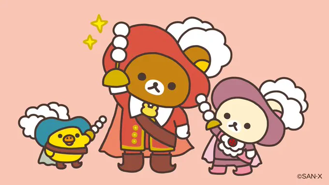 三銃士ごっこ!
みんな衣装が似合っているね!✨

#三銃士 