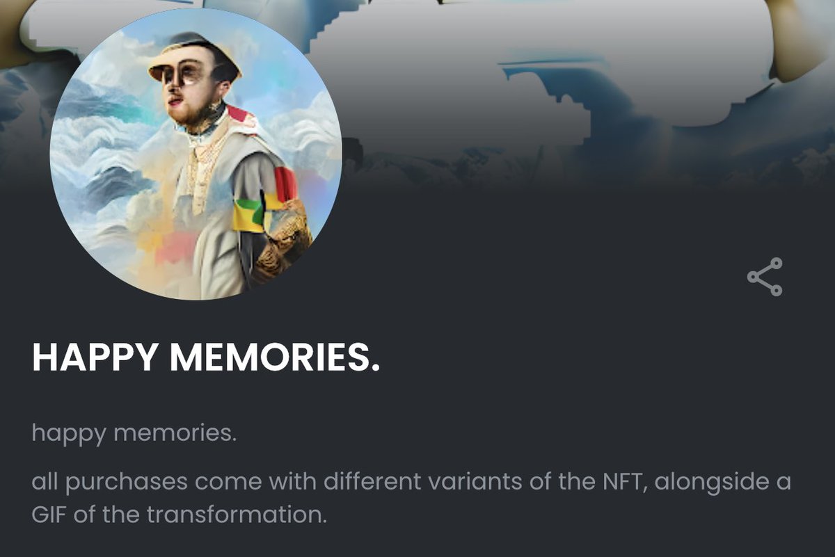 HAPPY_MEMORIESS's tweet photo. By the way ๐
#NFTCommunity #MacMillerNFT #nftcollector https://t.co/LNhcSO3wDF