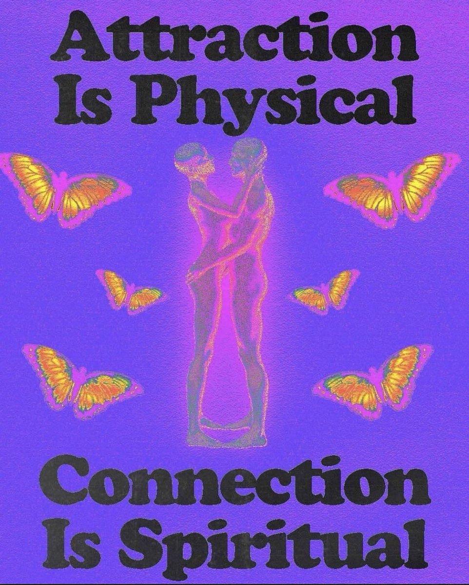 Attraction is physical. 

Connection is spiritual.
