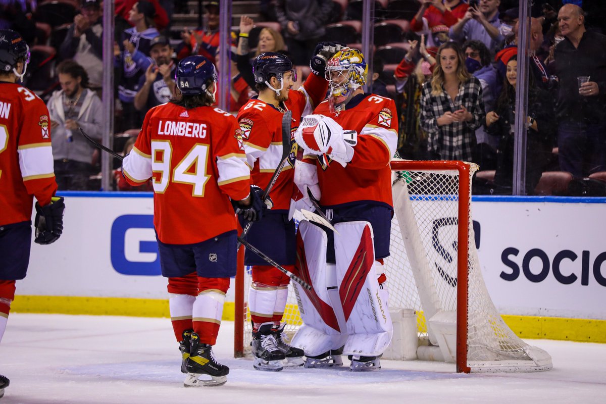 FlaPanthers's tweet photo. These Cats just don’t quit 🔥 https://t.co/3Lz4iLmVtn