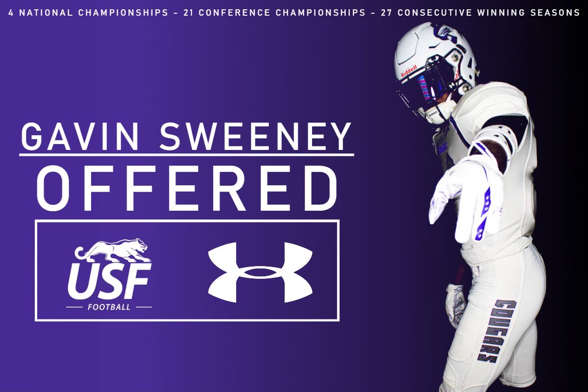 Gavin Sweeney (@gavinsweeney24) on Twitter photo After a great call with @CooCoachA and lots of talking with <a href="/CoachLukeOlson/">Coach Luke Olson</a> I’m happy to receive my 4 nsic offer to play football behind blessed thank you 🙏🙏 After a great call with @CooCoachA and lots of talking with <a href="/CoachLukeOlson/">Coach Luke Olson</a> I’m happy to receive my 4 nsic offer to play football behind blessed thank you 🙏🙏