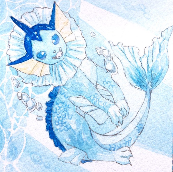 シャワーズのtwitterイラスト検索結果