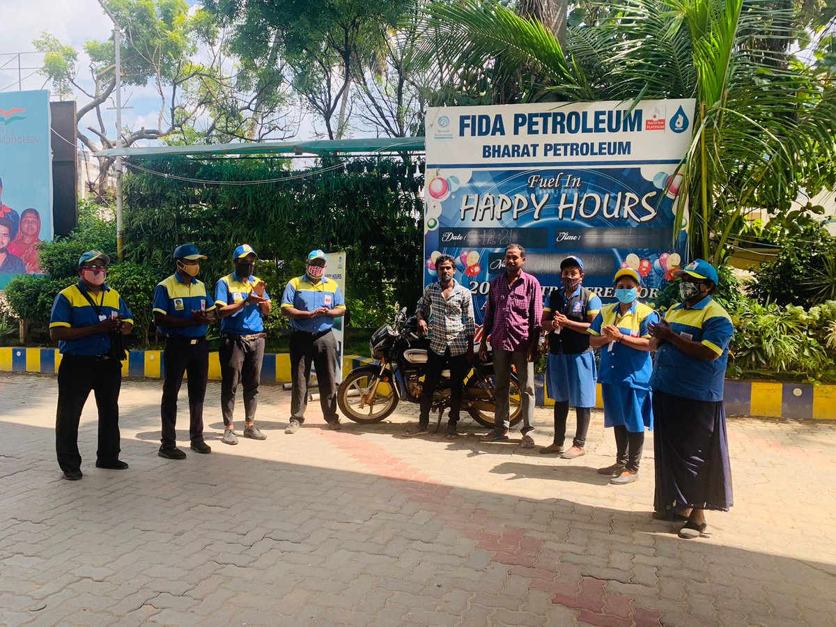 BpcRetailTvl's tweet photo. Congratulations to all the lucky customers who won Rs 200/- free fuel during #Happy Hours Campaign in the districts of Tirunelveli Retail Territory @BPCLimited @BPCLRetail @8singhi https://t.co/sq4JmRTsRf