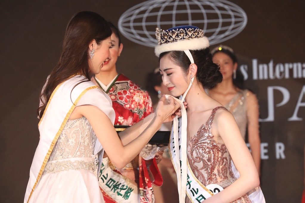 MissInterOrg's tweet photo. Kiko Matsuo (22) of Saga was crowned Miss International Japan 2022 in Yokohama City last Thursday, November 30th.
#MissInternational #MissInternational2022 #MissInternationalJapan2022 #ElegantBeauty https://t.co/HoSVbFzaGH