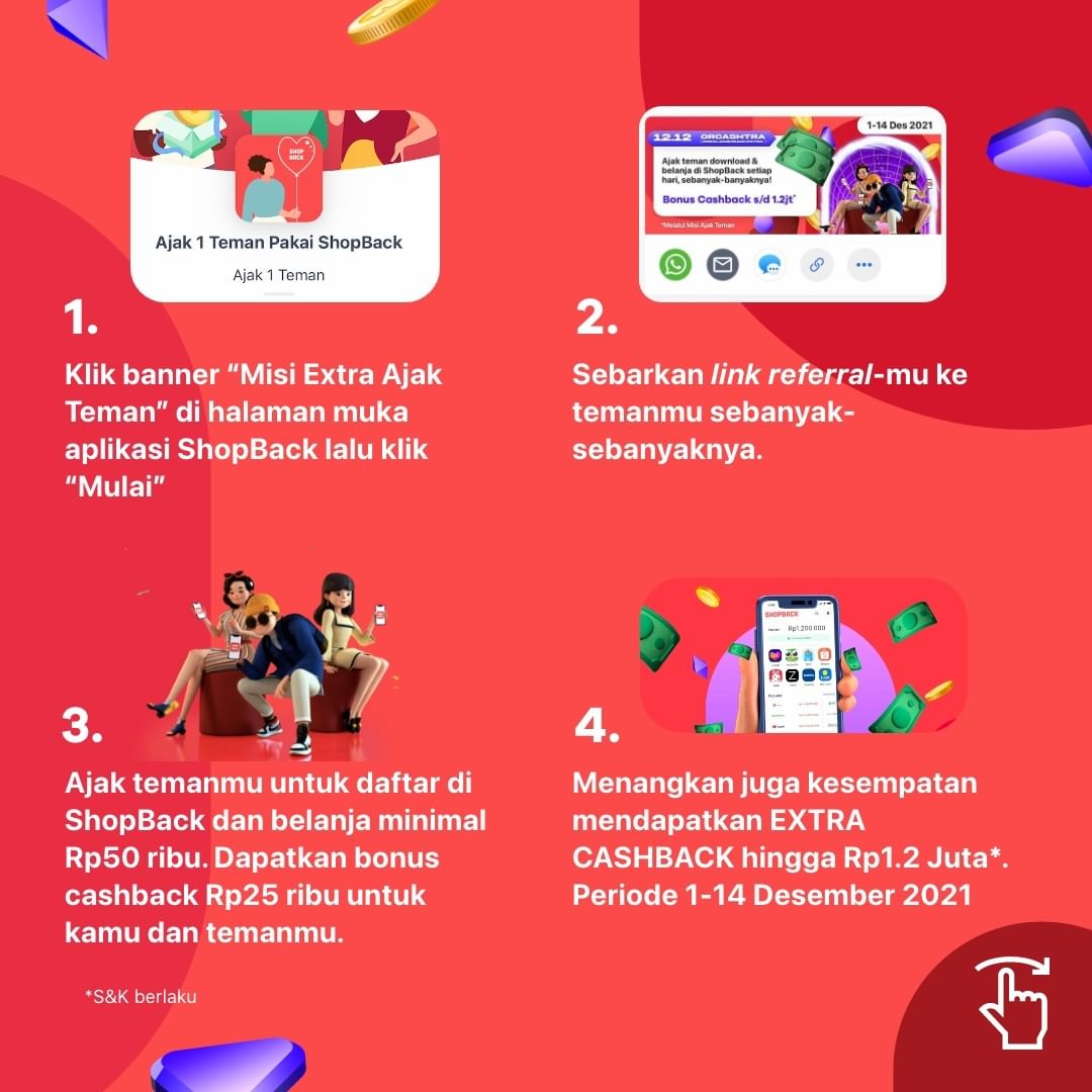 ShopBackID's tweet photo. #MulaidariShopBack #Cashback #ShopBack #ShopBackShopFest
(2/2) https://t.co/DdhyjgtlXk