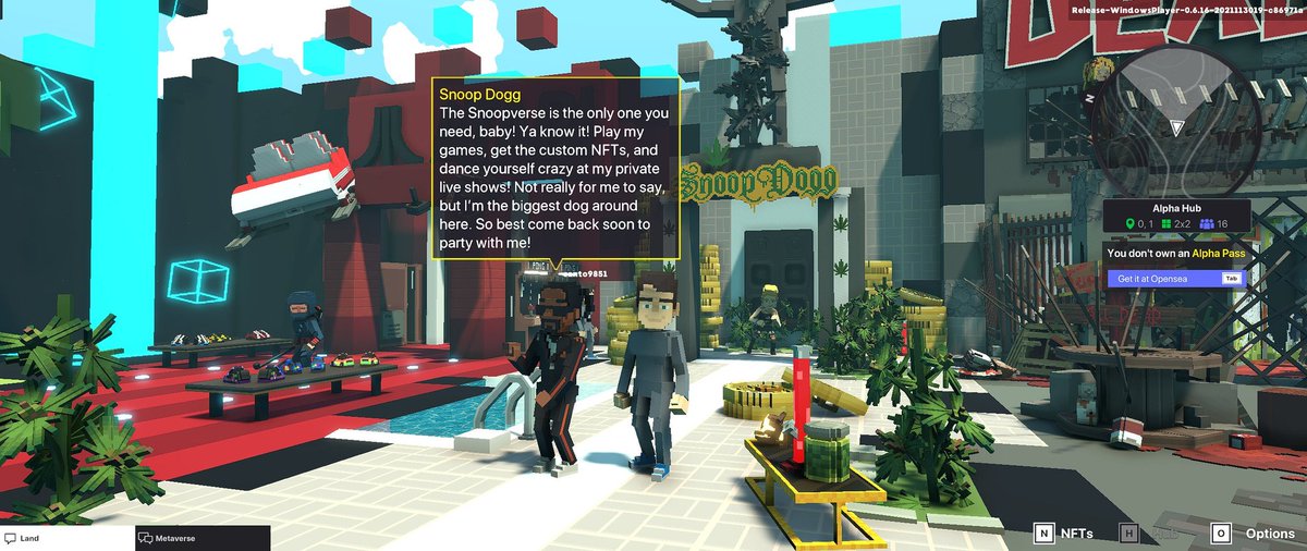 MMSSAMA69's tweet photo. @TheSandboxGame @SnoopDogg let go https://t.co/zVexAoagLg