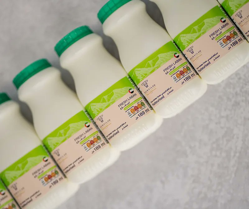 RumailahFarms's tweet photo. Not only is our laban an excellent source of calcium, vitamin D, and high quality protein, but it also comes from our Jersey cows right here in Fujairah!
#RumailahFarms #LocalCows #JerseyMilk #JerseyCows #Fujairah #HormoneFree #ChemicalFree #Dibba #IceCream #UAEMilk https://t.co/XpBkfG3ZXJ