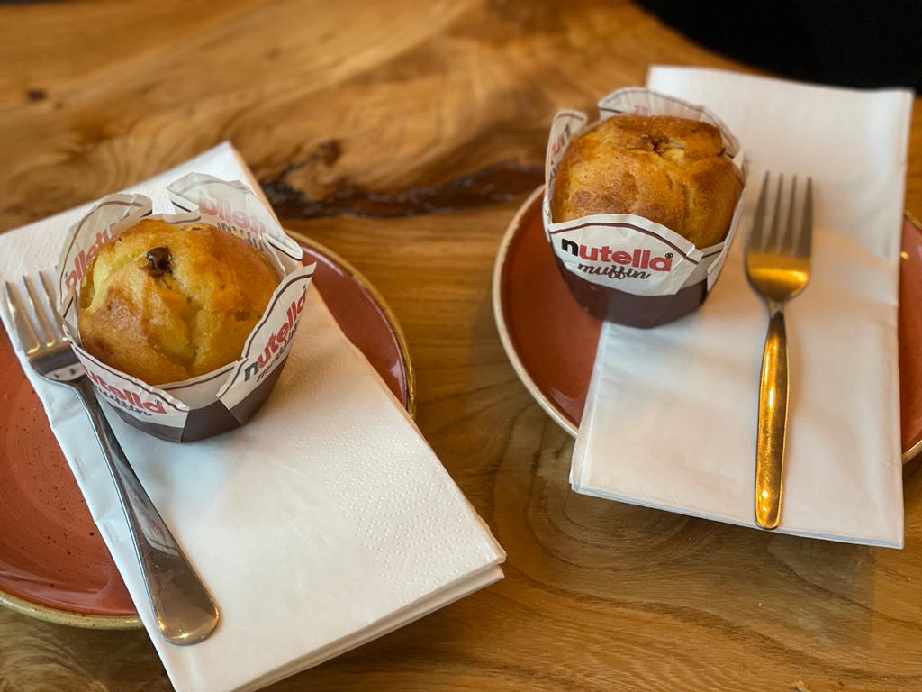 Looking for something to warm you up in this freezing weather? We're excited to now be selling these fluffy #Nutella #cupcakes with hot melted #chocolate on the inside. Pop in for a morning #cuppa or bring the kids on your way back from school and give them a try.