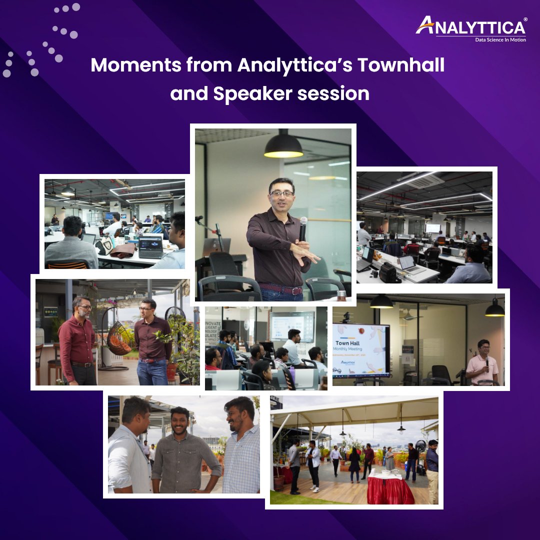 Analyttica's tweet photo. Analyttica Datalab organized an in–house speaker session with Rohit Kaila, VP Engineering at Walmart, in the monthly Townhall. Rohit shared his experiences of working in the global retail industry and their innovations in the space.
Below are some of the moments from the session. https://t.co/0RUrGa95Bi