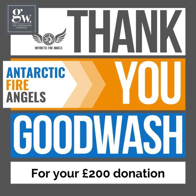 antarctic_fire's tweet photo. Massive thank you to @TheGoodwashCo @WashDoGood for their £200 donation 🥳 #dogood #doligda #community #wearelimitless #ordinarywomen #Antarctica #Donated https://t.co/g3LAE30bFq