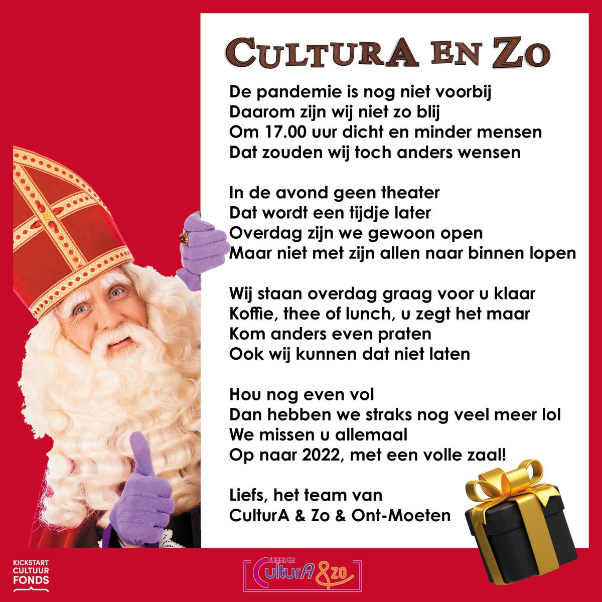 Iedereen een fijn sinterklaasfeest gewenst!
