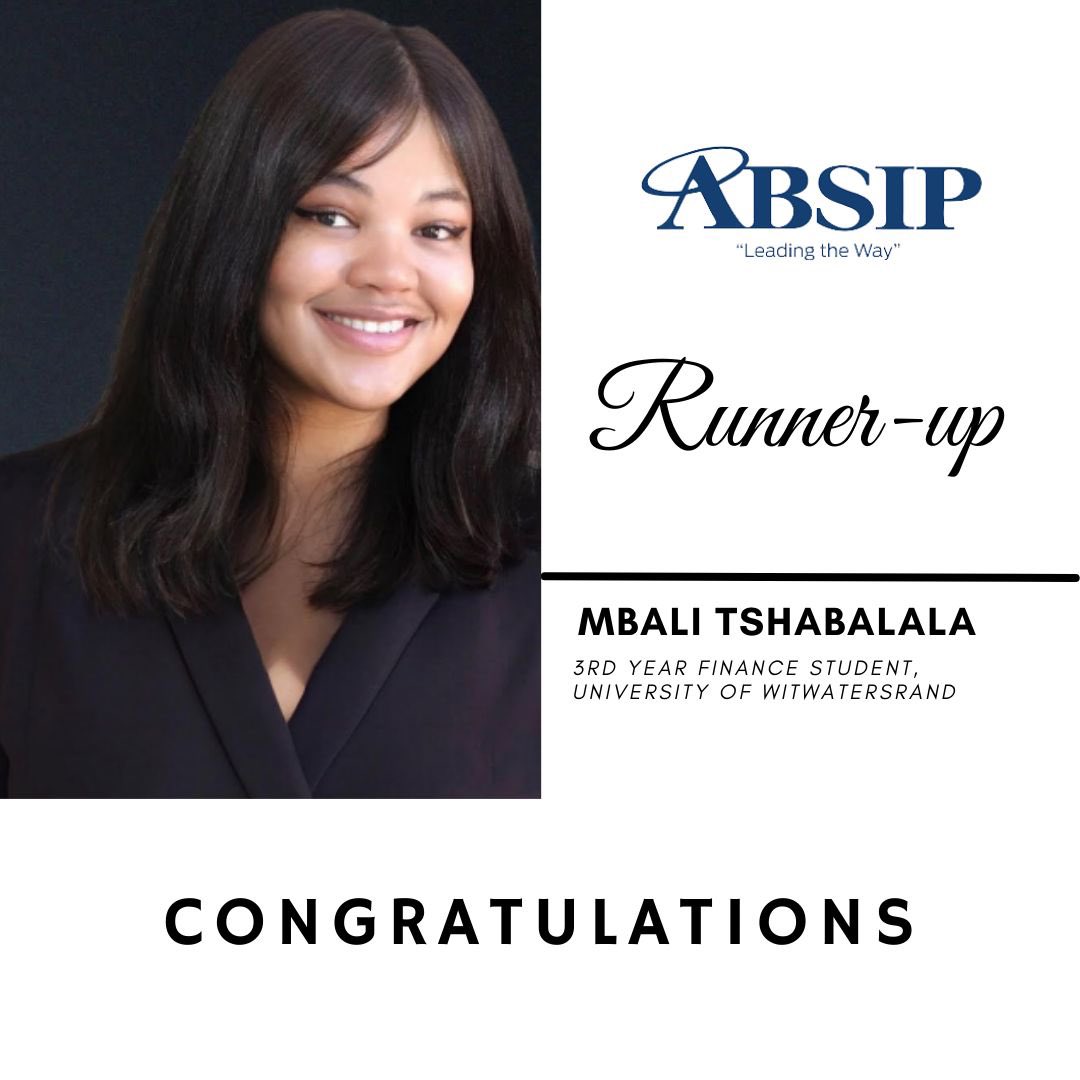 ABSIP_YP's tweet photo. Congratulations to Mbali Tshabalala, runner-up of our Crypto essay competition. Thank you for your entry. We hope you enjoy your prizes and all the best with all your future goals.
#AbsipYP #ABSIP #Competition #Essay #Crypto #Bitcoin https://t.co/0NB3ayPb6S
