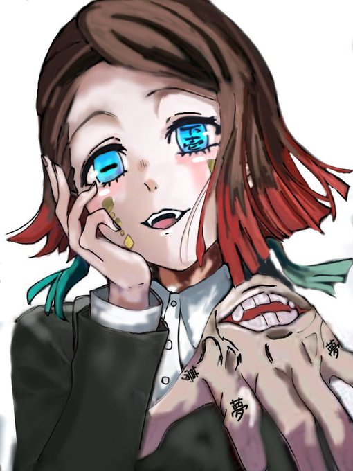 マージさんがTwitterに投稿した魘夢(鬼滅の刃)のイラスト。