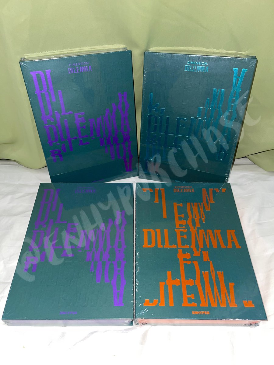 pauiescarteu's tweet photo. WTS LFB | PH 🇵🇭 

FIRST PRESS SEALED D:D ALBUMS

🔘 700php each + sf
🔘 onhand and direct from wv
🔘 payo or 3 days reserv
🔘 mop: gcash 
🔘 mod: direct ggx

📍new manila, qc

💌 DM me or reply if interested ! 

🔖 dimension dilemma album sealed first press pob enhypen https://t.co/LKXStbP6ZR