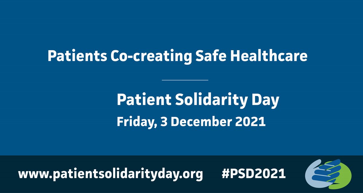 The🌐Patient Safety Action Plan 2021–2030 envisions a world in which no one is harmed in #health care, and every #patient receives safe and respectful care, every time. Join on #PSD2021 in calling for patients co-creating safe healthcare through the implementation of the plan.