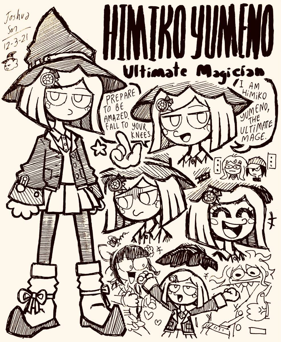 Himiko Yumeno Doodles
#danganronpa #himikoyumeno 