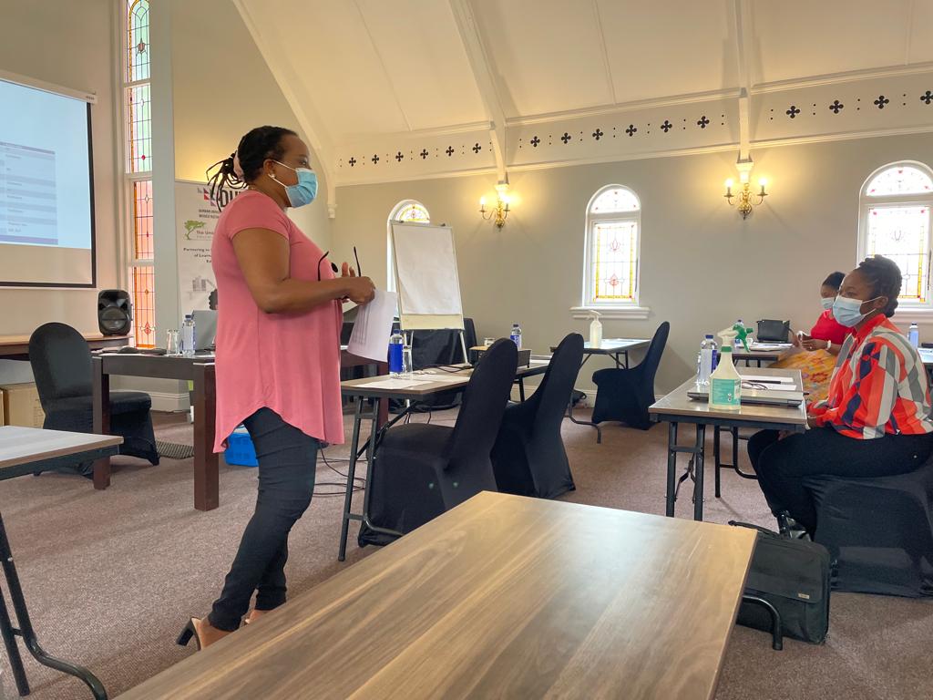 DUT_CE's tweet photo. Community Engagement Practitioner,@phuxul welcoming stakeholders. Xulu, is currently requesting guests to get know each other, working in pairs so that they can introduce each other to the group.
#dutcommunityparticipation
#levelsix
#edumoveproject
#communityparticipation https://t.co/r7xn1aK5zV