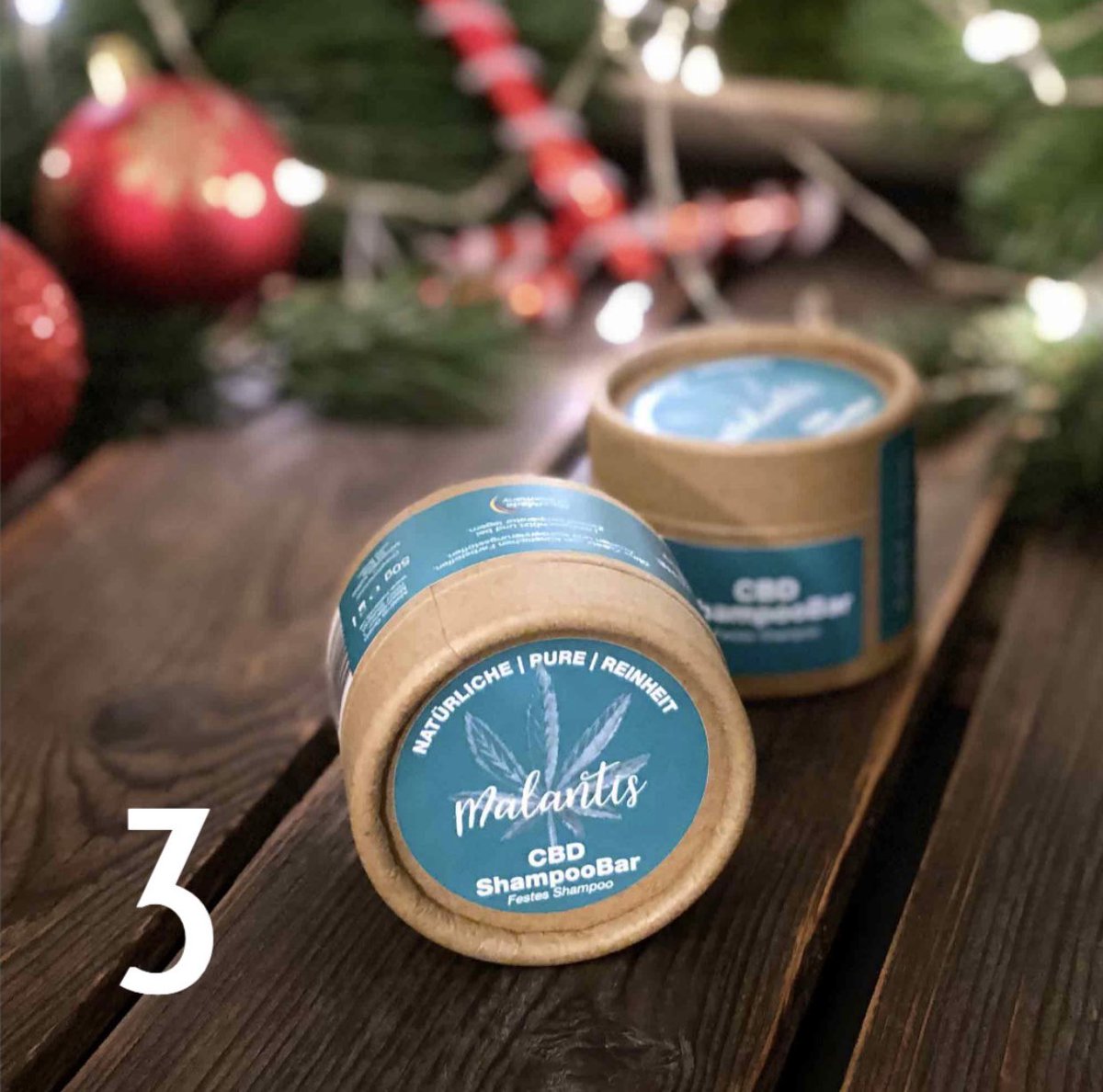 CbdMalantis's tweet photo. Türchen Nr. 3🎄🎄🎄 ⁣
In welcher Form kommt das Malantis CBD ShampooBar? 🎄🎄🎄⁣
⁣
Teilnahme und Bedingungen findet ihr unter https://t.co/XkN9tTHbr2 ⁣
⁣
#adventskalender #shampoo #bar #shampoobar #haar #pflege #haarpflege #fest #unterwegs #reisen #travelling #travel #urlaub https://t.co/rhkCP2cxLj