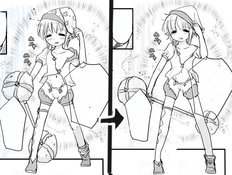 そろそろ描き途中の花粉くん漫画(全年齢)も終わらせたい。
絵はゆっくりペースなもんだから、我慢できなくて描き直した花粉くん。 