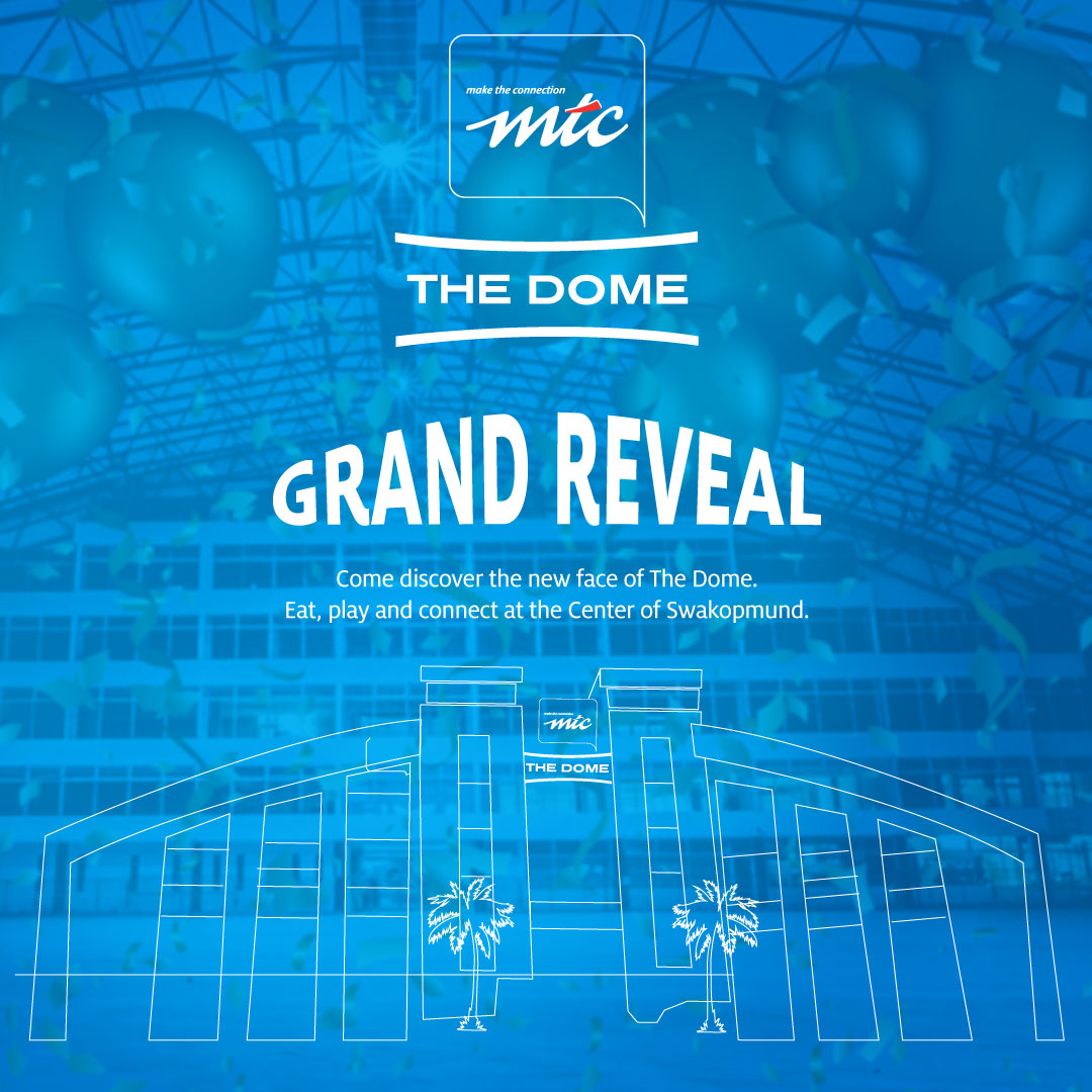 MTCNamibia's tweet photo. Make the connection at the Swakopmund Dome! Find new ways to connect to Food, Business and Fitness and much more at the #MTCTheDome. https://t.co/zTaBEB5hoO