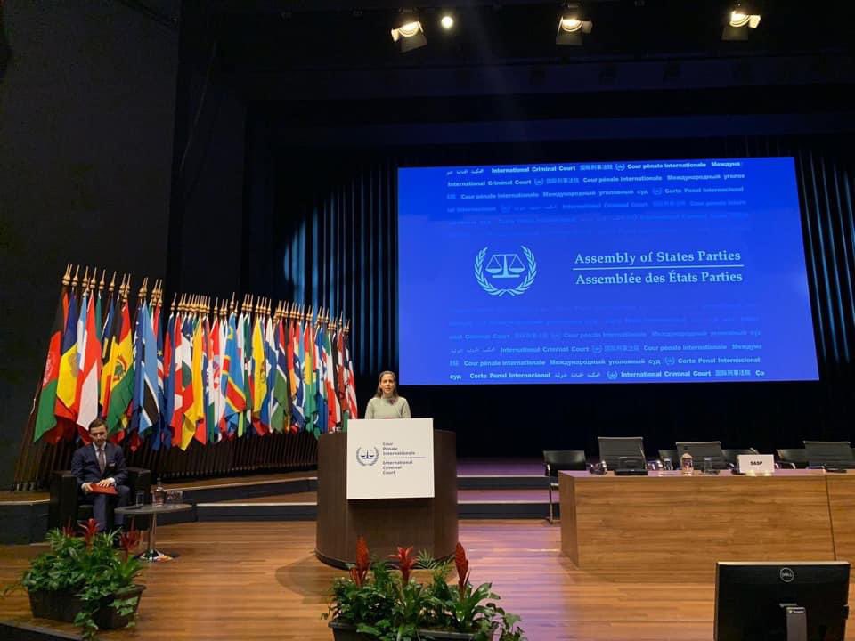 amoduber's tweet photo. This was just before COVID. The International Criminal Court ASP is next week once again in an adapted format. Costa Rica will continue to promote the values of the Rome Statute in a firm and consistent manner. https://t.co/l49X2mlHdw