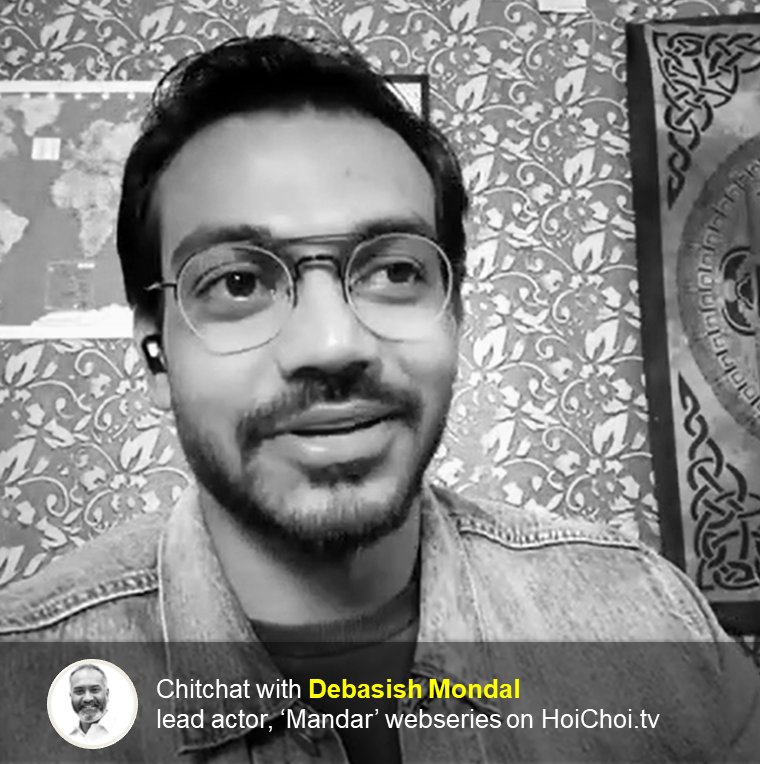 COMING SOON: stay tuned to listen to a chitchat with <a href="/debasishyami/">Debasish Mondal</a>, lead actor in #Mandar (webseries streaming now on #Hoichoi.tv). NSD passout, this powerhouse talent has simply blown me away in Mandar - a worldclass cinematic experience that definitely deserves global stage!
