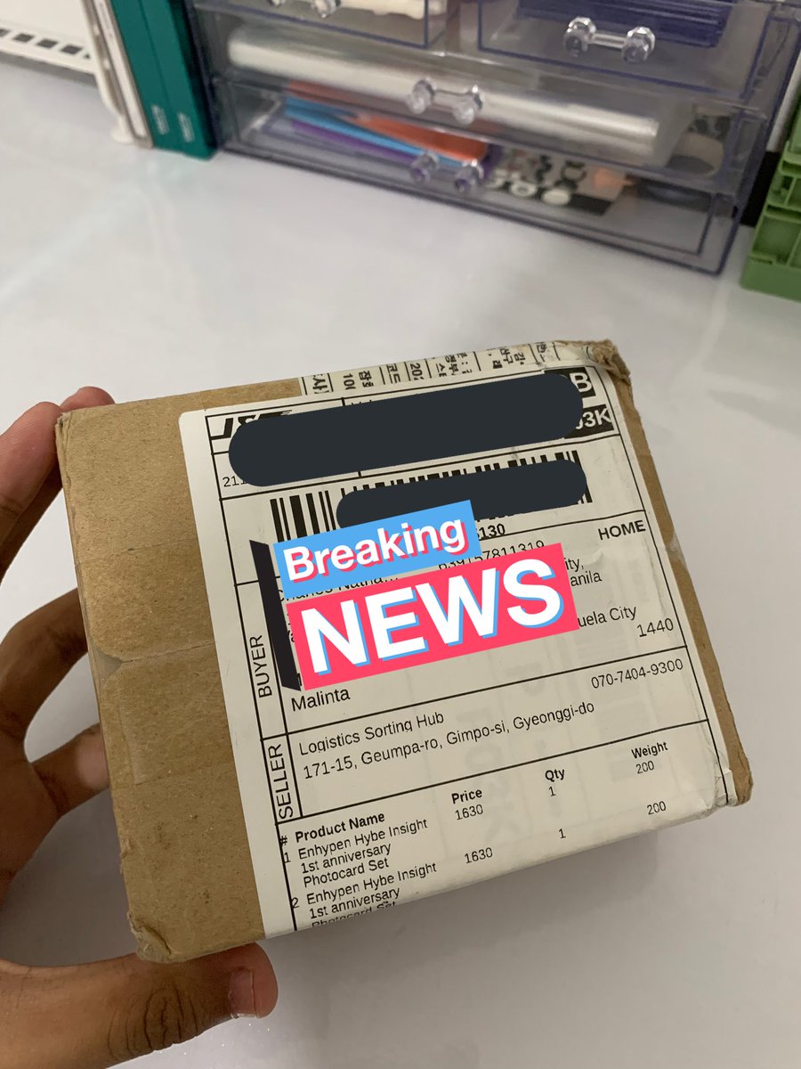 snhauls's tweet image. #snupdates 📮 

hello the hybe insight pc arrived on my address na, super fast so much, give me time to unbox &amp;amp; pack the orders til tomorrow! ill unbox later after my class tysm &amp;lt;3