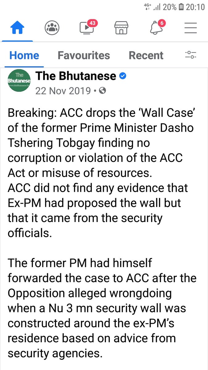 bhutanpdp's tweet photo. @bhttrump You mean Sombeykha should not have received a road? It's a Drungkhag &amp; the road wasn't built from GRF. As for PM's residence wall, it was done by the security as per protocol. RAA refunded the money to PM &amp; ACC ruled it wasn't an illegal &amp; corrupt act as you insinuate here. https://t.co/qsZJjWGCsn