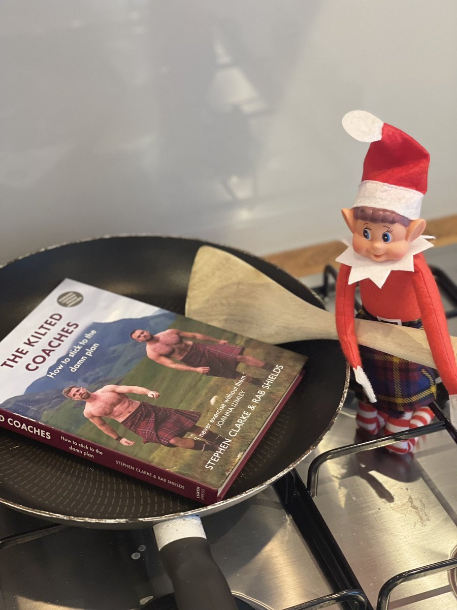 Start your day with a healthy breakfast linktr.ee/Thekiltedcoach… #elfontheshelf #elfonashelf #kiltedelf #thekiltedcoaches #book #giftideas