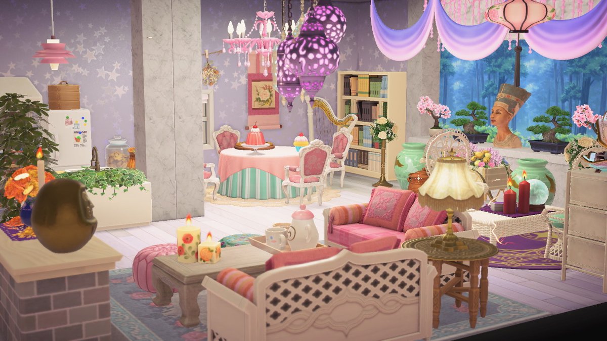 A place to meditateto for the sweet #Diana #ACNHDesign #ACNH #ACNHInspo #HHP #HappyHomeParadise #AnimalCrossingNewHorizons #ACNH