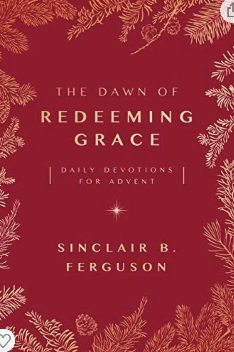 deadtosin610's tweet photo. This year we are reading through a chapter a day of Luke and using the study guide from @MyFaithRadio for discussion.
And I’m personally doing this one from Sinclair Ferguson, and I’m really enjoying it so far.
#TheDawnOfRedeemingGrace #SinclairBFerguson https://t.co/xxnXh4xQ2V