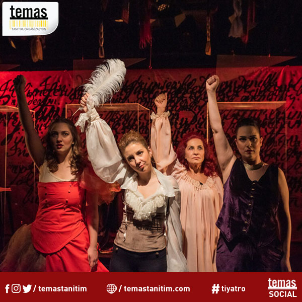 temastanitim's tweet photo. “Şiddeti ve komediyi yan yana getiren, seyirciyi eşitlik ve kardeşlik kavramları üzerine farklı düşünmeye sevk edecek özgün ve merak uyandıran “Madam Giyotin”, Kültüral Performing Arts'ta sizlerle!”… https://t.co/uyYYAxfBX7 https://t.co/M9XyUl4g10
