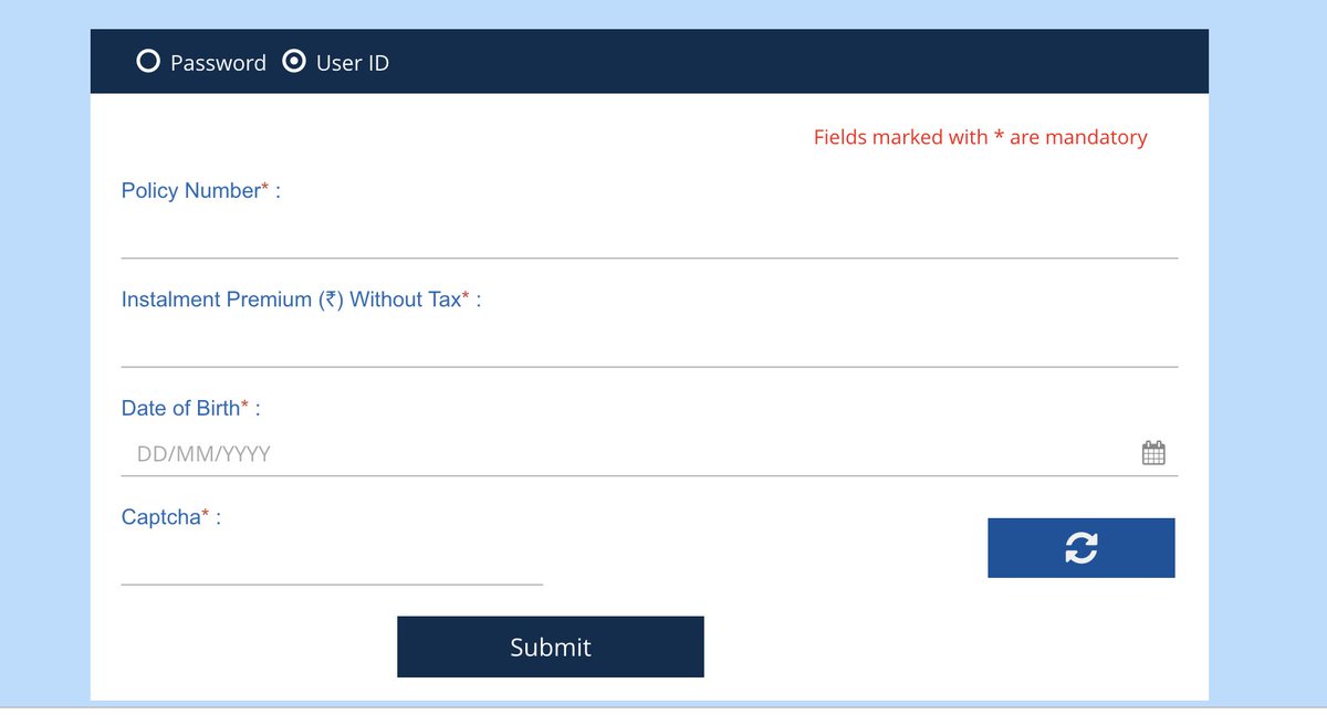 np_hinata's tweet photo. @LICIndiaForever Worst web portal ever.. where is the captcha .. ? I am not able to log in with my mobile number either ... https://t.co/fs5uJY5u7L