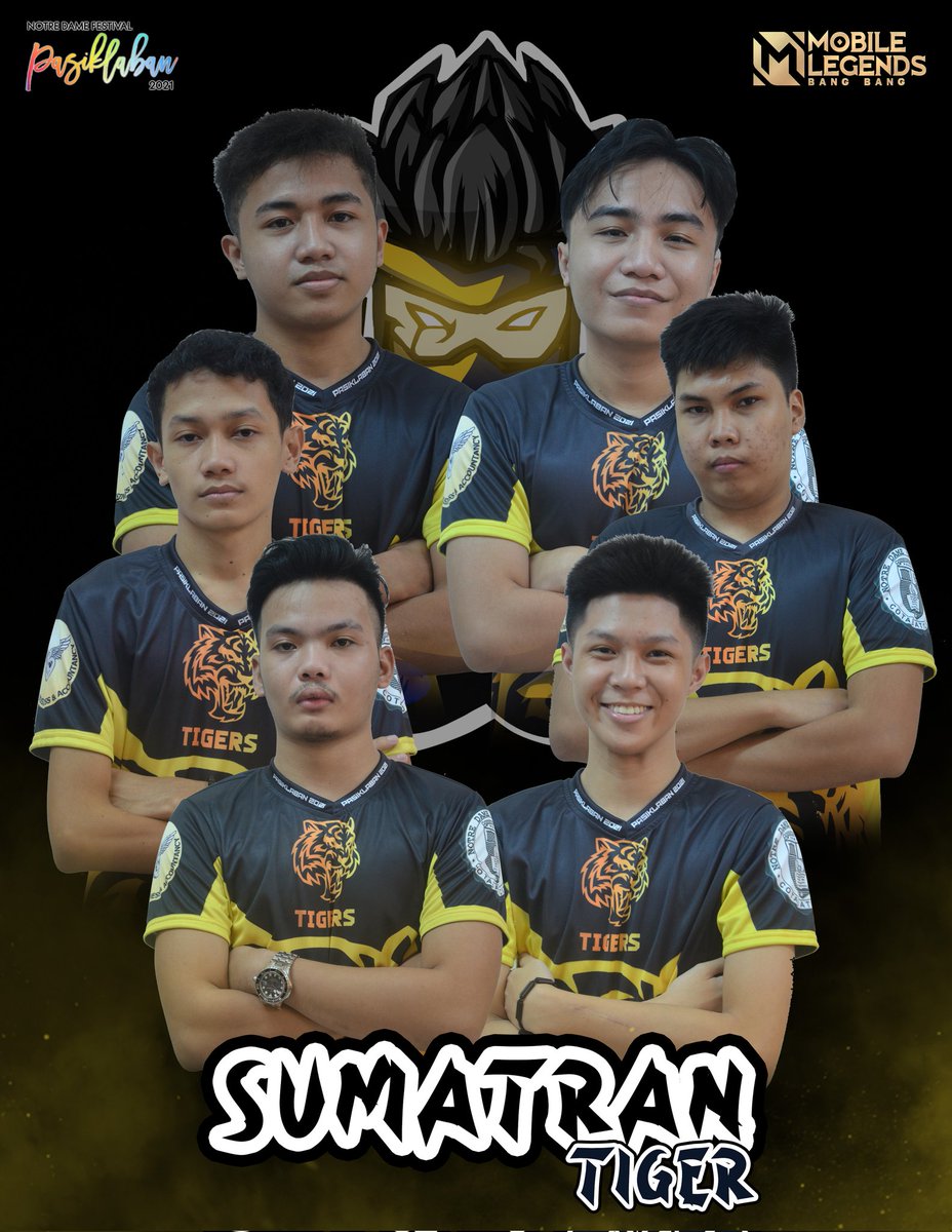 cbacouncil_ndu's tweet photo. CBA presents to you our official E-Sports Players for this year's NDFest, Pasiklaban 2021!

Our Tigers will conquer the battlefield! WATCH OUT!

#PASIKLABAN2021
#ESPORTSPASIKLABAN2021
#HomeOfTheChampions
#TheTigersWay
#CBA https://t.co/pzAS9issL5