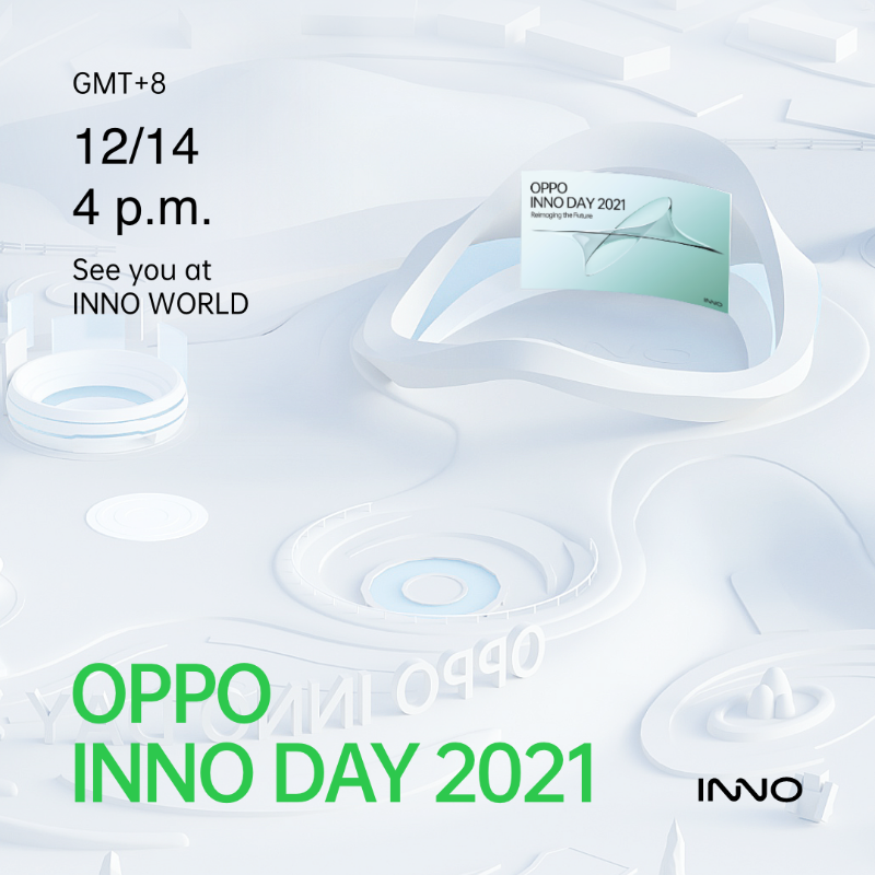 oppo's tweet photo. Are you ready to reimage the future? 🔮

👇 Save the date as we step into OPPO INNO World for #OPPOINNODAY2021 😎

​🗓️ December 14th, Tuesday 
​📍 4PM (GMT+8)