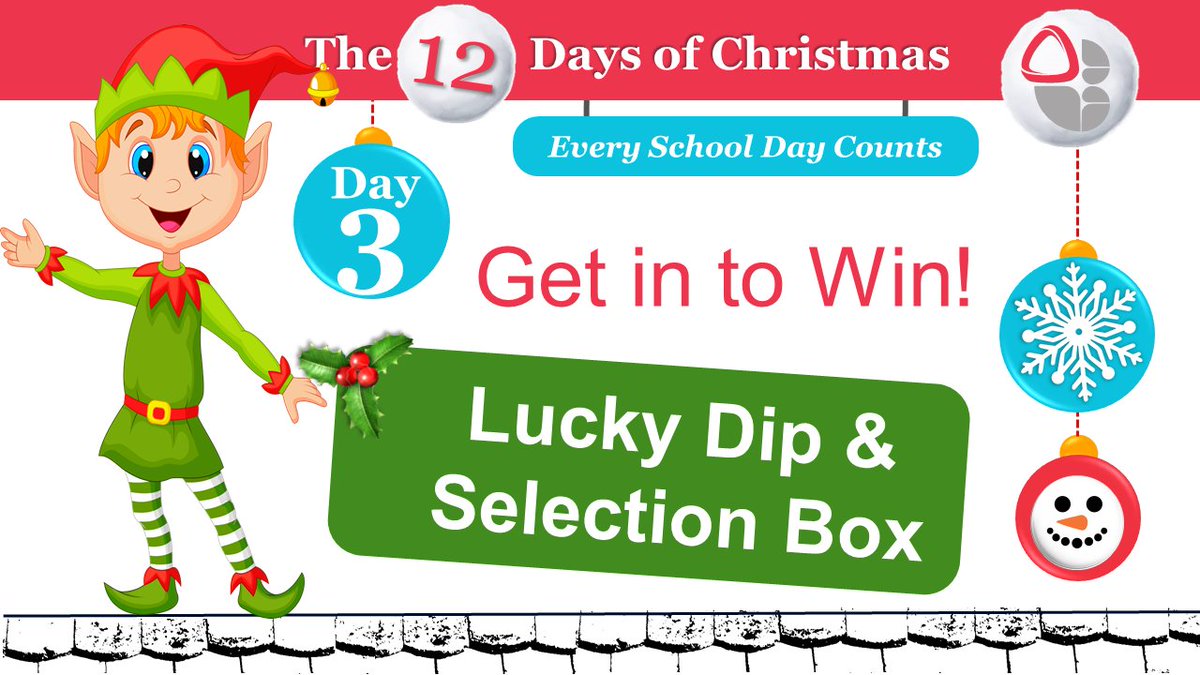 Bulwell_Academy's tweet photo. #12daysofchristmas attendance giveaway! Who will be the lucky winners opening Door Number 3 on our Advent calendar tomorrow? #getintowin #everyschooldaycounts https://t.co/6UzWPkm6q5