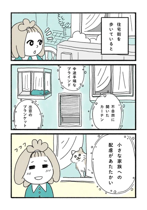 窓辺に感じる「配慮」🪟☺️

#みちこの日記   #コルクラボマンガ専科 #猫のいる暮らし 