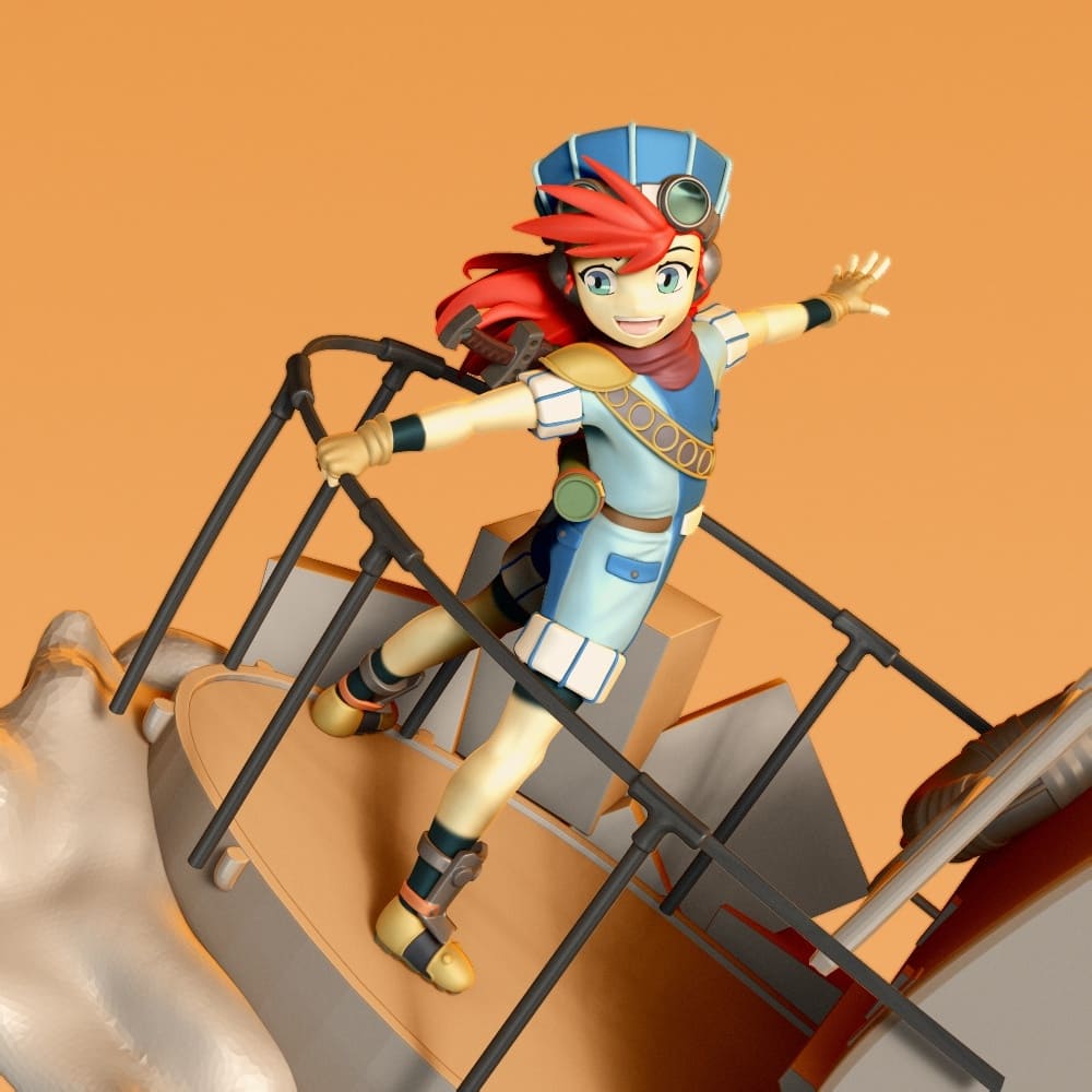 Lumico_Arts's tweet photo. Grandia diorama: 1st character Justin funished! The other characters on WIP!
See end process on:https://t.co/DiBywfPKBP

#fanart #PS1 #grandia #Zbrush #game #Classics #jrpg #Videogame #sculpture #modeling #arte #digitalart #3D #render https://t.co/jacf8t5TlL