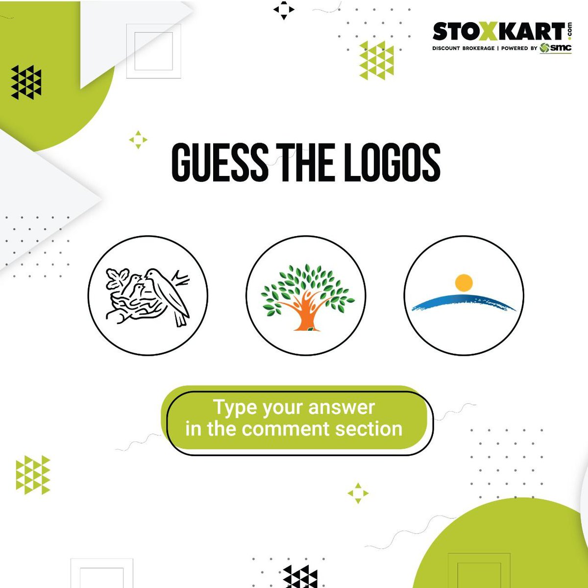 #FridayFunGames is here! Guess the name of these stocks!

DM your answer &amp; win exciting prizes! Valid till tomorrow.

Rules:
1. Like &amp; Share this post &amp; tag us.
2. Tag 2 friends.
3. Follow us.

#Stoxkart #Stoxkartquiz #ContestIndia #ContestAlertIndia #Contestgiveaway #Contesttime