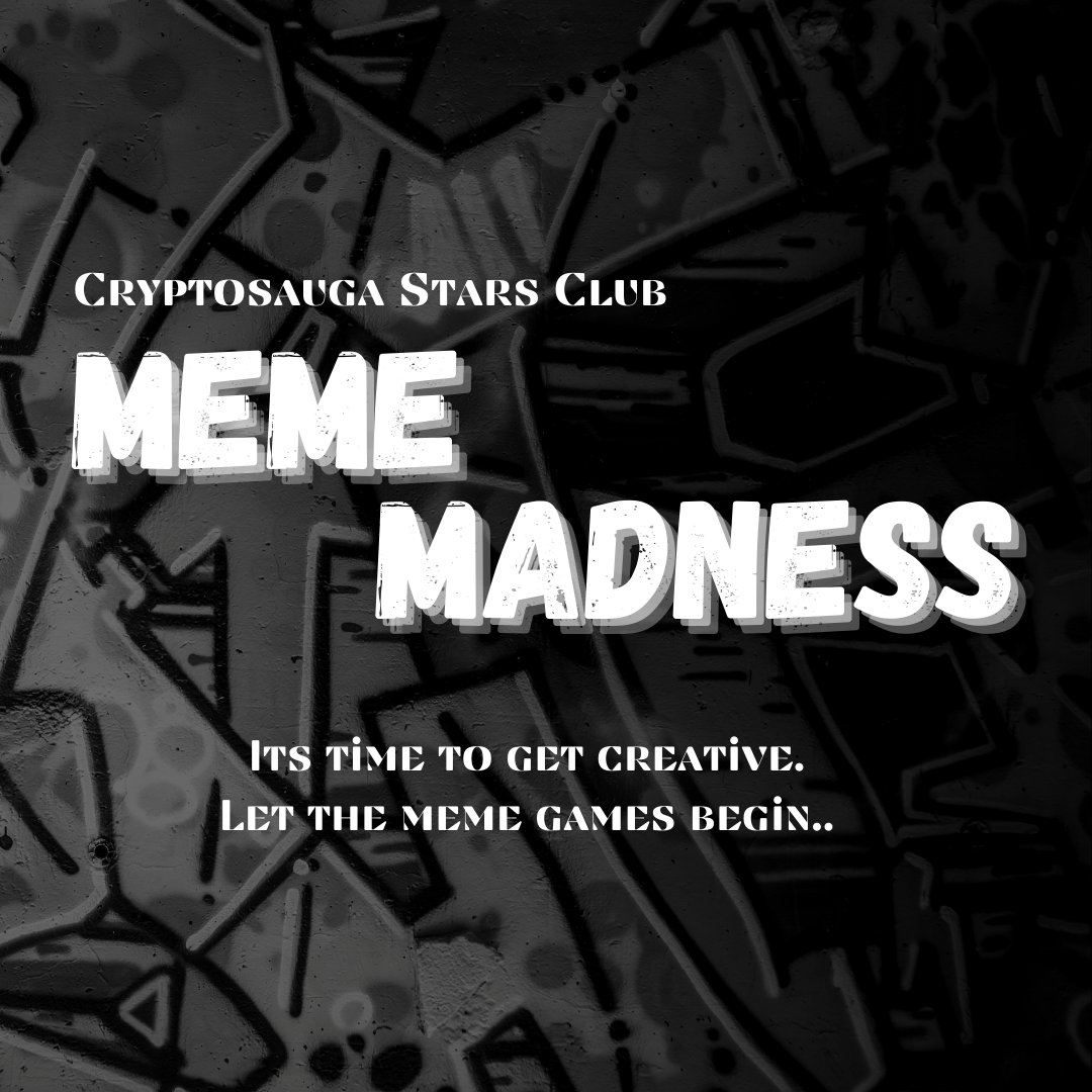 cssclubnft's tweet photo. Meme Contest is here!🔥
Create a #CSSClub meme &amp; post it on your social media using #cssmeme &amp; tag us

We will choose one winner each week with the most creative meme &amp; that winner will get WHITELISTED (VIP Access) to buy Star NFT 🤩

Let the #meme games begin.. #bollywood #nft https://t.co/sHShAbbxEM