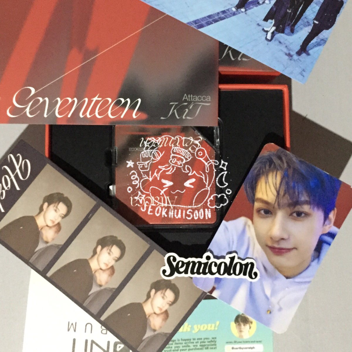 seokhuisoon's tweet photo. — #wtbhui mail day! <3
@cartbycaratph #thanksbycarat
• attacca airkit arrived safely! thank you so much for the smooth transaction and for packing it well ~ https://t.co/l1WS7dv1gE