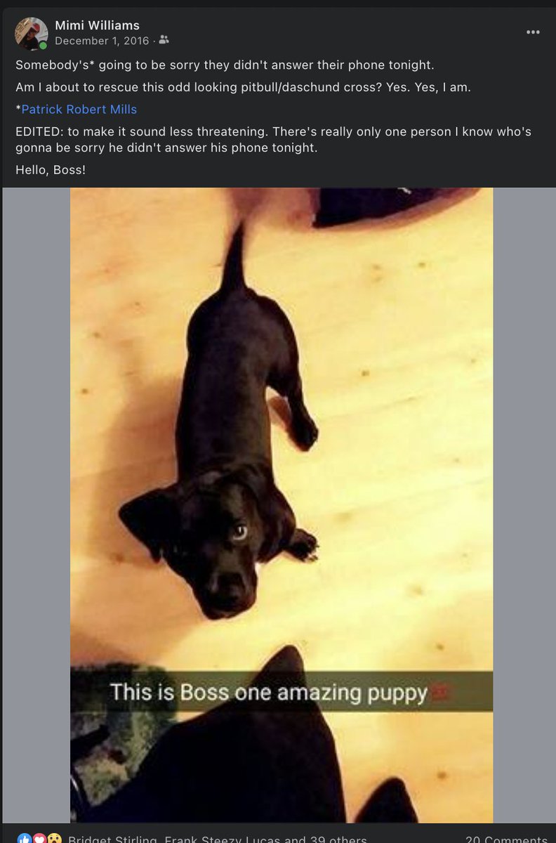 MimiProbably's tweet photo. If you arent't interested in insurrection or being sorely disappointed by your high school classmates and extended family, the only thing bookface is good for is storage and reminding us of things. That "amazing puppy" text message from #Offspring2 changed my life. - https://t.co/VwtL5WIpSs