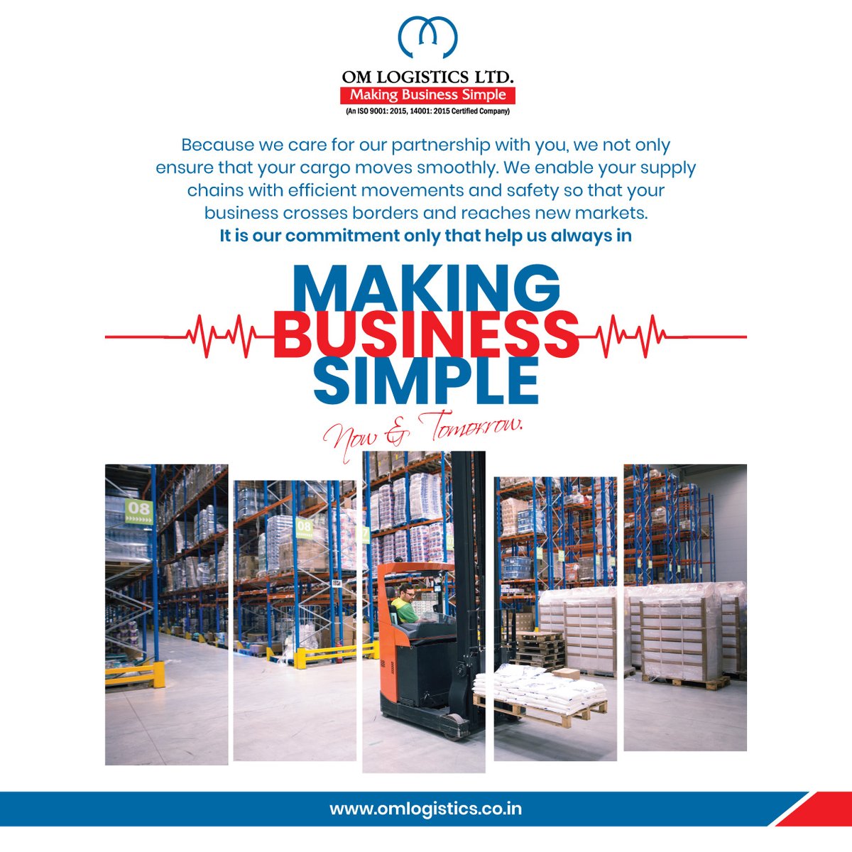 OmGroupOfficial's tweet photo. For us, it isn't just about ensuring your cargo reaches safely and on time. It is about the trust that we share with you as your partner. Every business is important to us, that is why we work towards making business simple. Now. And Tomorrow.
#omlogistics #omgroup #logistics https://t.co/nGi1GsoJmw